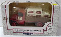 1926 Mack Bulldog Truck Bank w/ Crates
