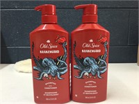 (2)21.9FLoz OLD SPICE 2-1 shampoo Conditioner