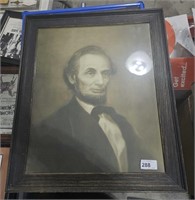 Abe Lincoln Framed Picture