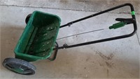 Scotts Accer Green 2000 Wheeled Push Hand Spreader