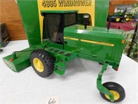 J. Deere 4995 Windrower w/995 rotary mower