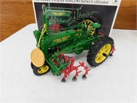 Precision Classics "A" JD tractor w/290 cultivator