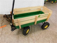 J. Deere youth wagon-balloon tires & wooden sides