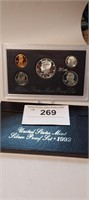 1992s Silver Proof Set Kennedy Half Dollar
