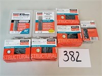 Assorted Simpson Strong-Tie Screws & Nails
