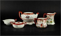 Antique / Vintage Japanese Porcelain Teapot