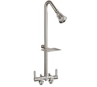 Aolemi Outdoor 3" Shower Fixture in Brushed Nickel