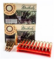 Ammo 40 Rounds of .257 Weatherby Magnum