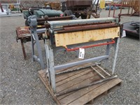 36" Sheet Metal Box Brake, Bandsaw & More