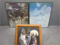 ~ Wolf Mirror & Posters