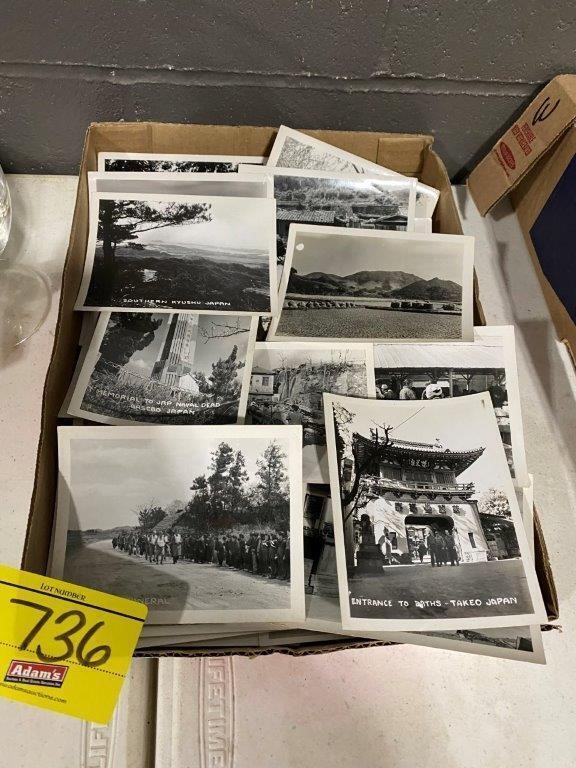 FLAT W/ VINTAGE POST WW2 JAPAN REAL PHOTOS