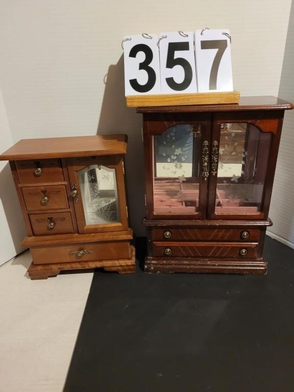 2 Jewelry Boxes (No Cntents)