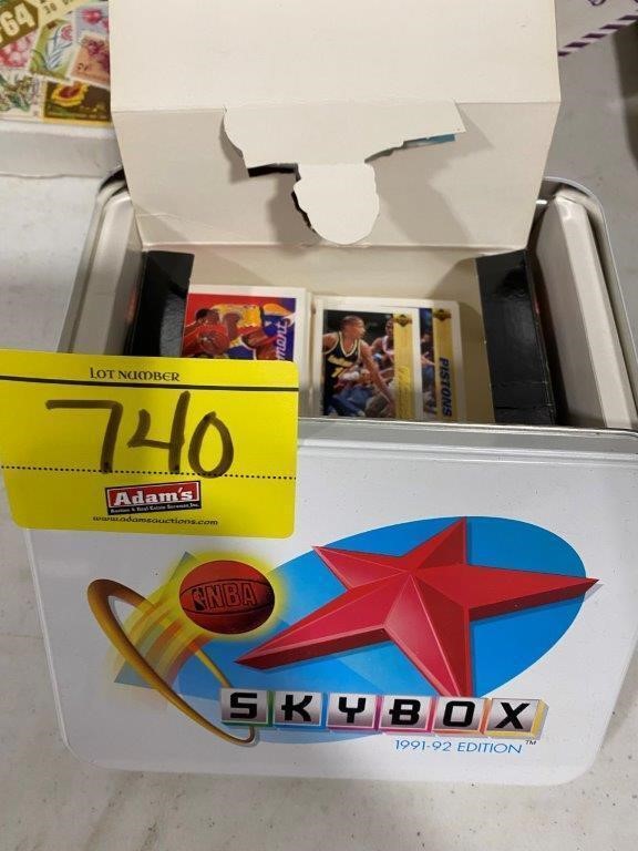 NBA SKYBOX 1991-1992 BASKETBALL CARD COLLECTION