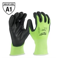 Small High Visibility Cut Resistant Work Gloves(Sm