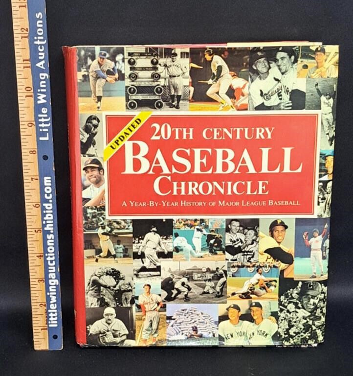 20th CENTURY BASEBALL CHRONICLE HCover Book