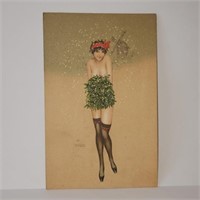 Rare "Raphael Kirchner" Postcard - Nude Woman