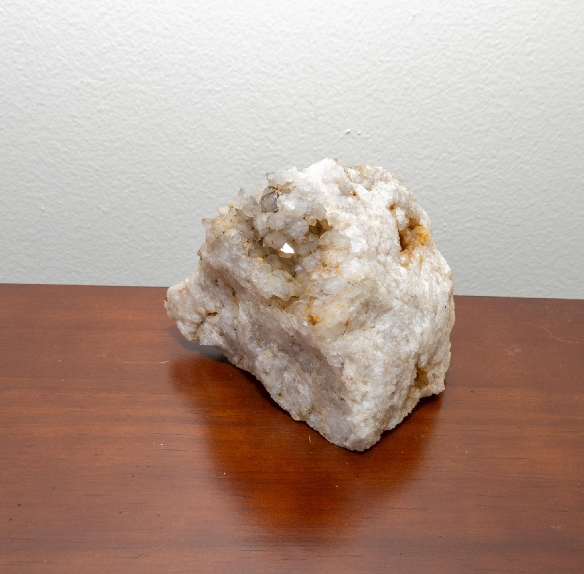 Large white geode/mineral