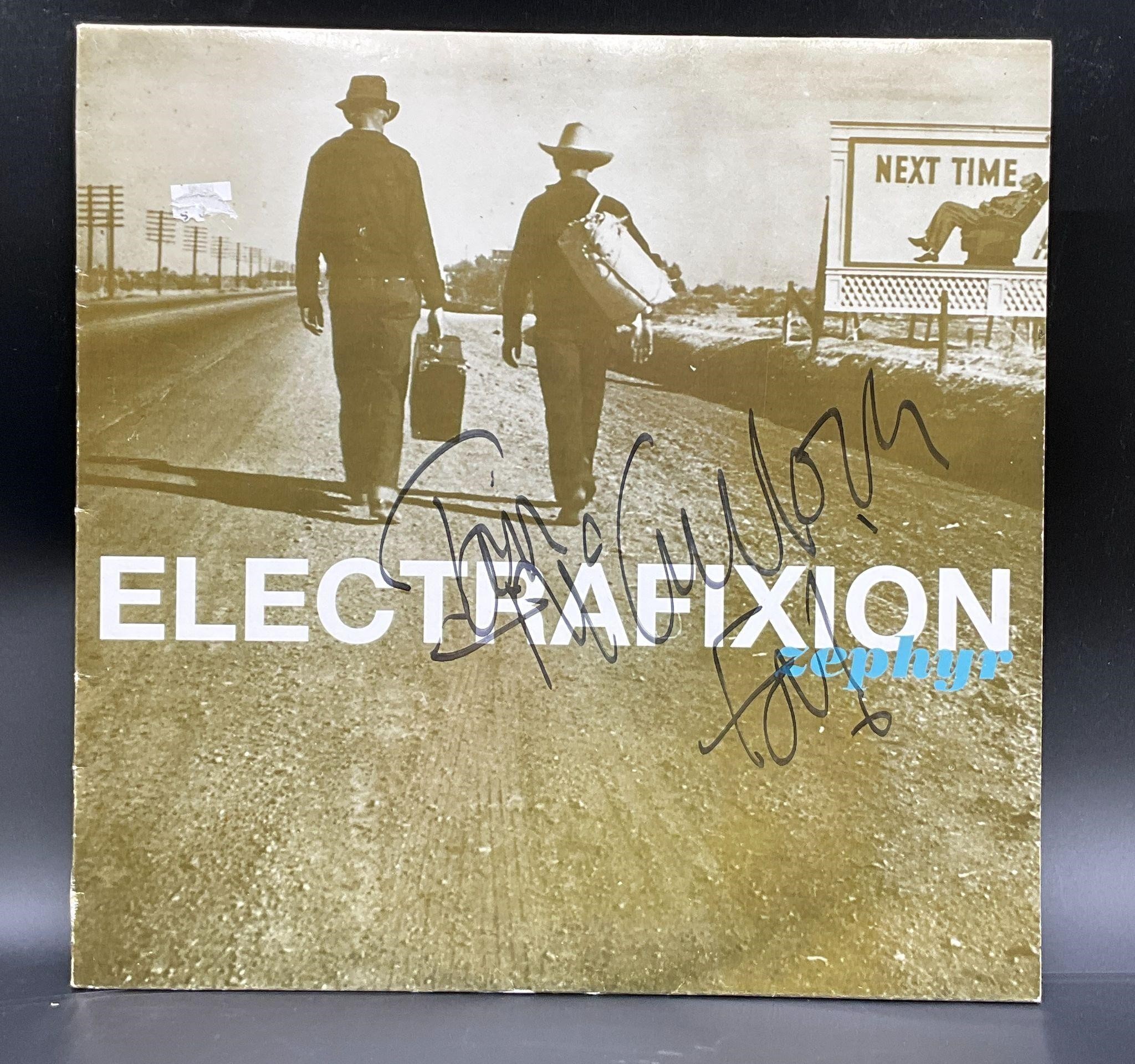Ian McCulloch Signed Electrafixion "Zephyr" Cover
