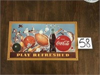 Coca-Cola Sports Sign