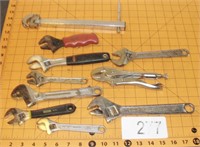 Grouping of Cresent Wrenches