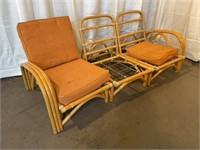 3- Part Rattan Sofa