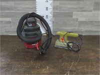 SHOP VAC 1 HP / B&D FINISHING SANDER