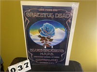 New Years Eve Grateful Dead Venue Poster