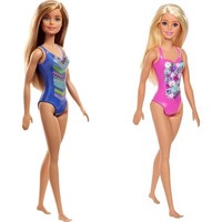 New Set of 2 Mattel Barbie Beach Doll