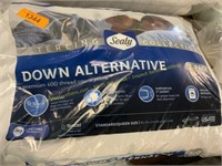 2 Sealy Qn down alt. Pillows