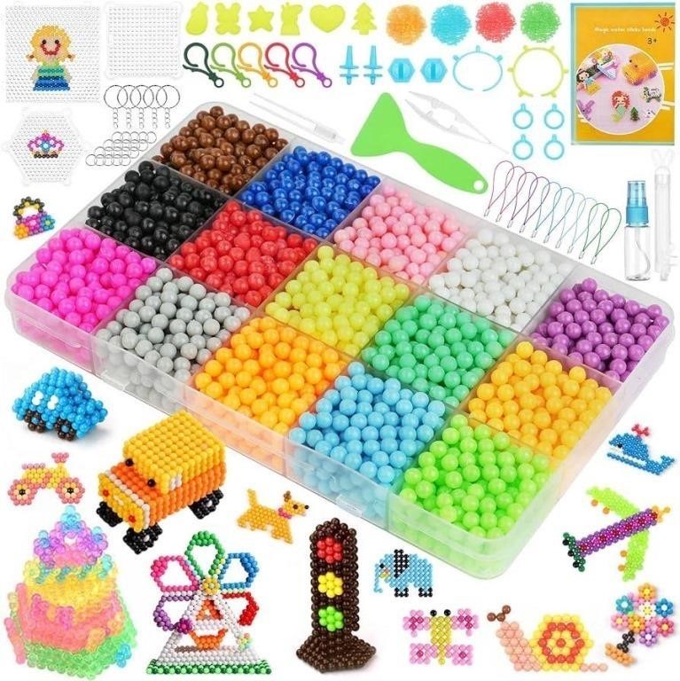 24 COLOURS Water Infused Beads Kit