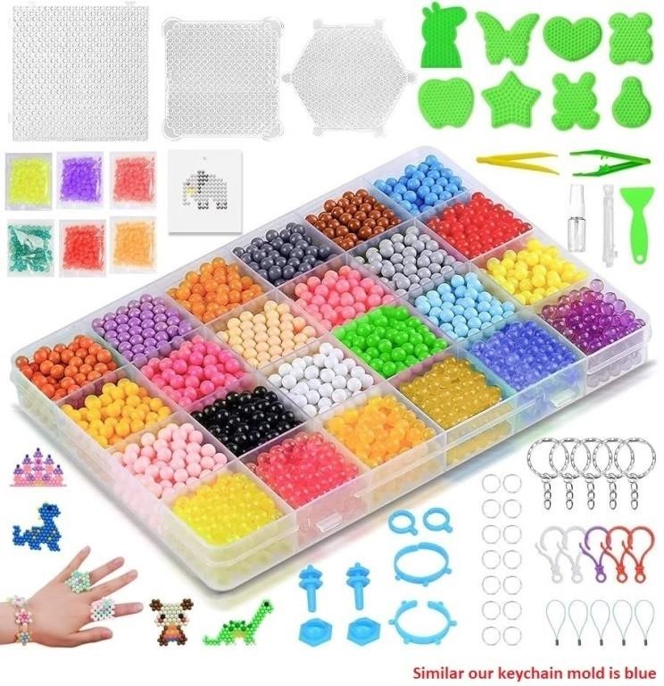 24 COLOURS Water Infused Beads Kit