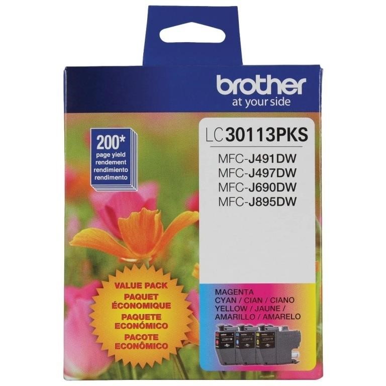 BROTHER LC30113PKS Ink Cartridges