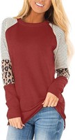 AYIFU Womens Long Sleeve Tops Blouses