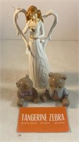 Bear & Angel Figurines
