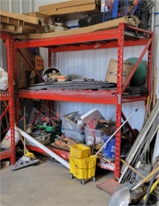 1 section of pallet shelving