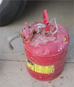 Safety fuel container