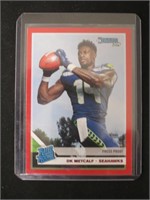 2019 DONRUSS DK METCALF RED PRESS PROOF RC