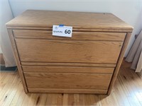 Lateral Wood File Cabinet 37x19x31