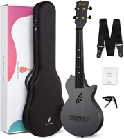 NEW Enya Concert Ukulele Nova U 23 Carbon Fiber