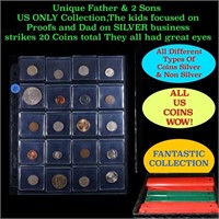 Unique Father & 2 Sons US ONLY Collection,The kids