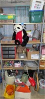 large lot of school and household items