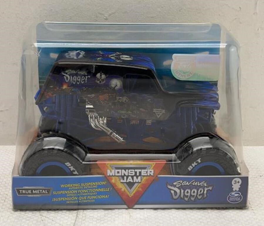 True Metal Die-cast Monster Jam 1:24 scale