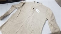 Coofandy Long Sleeve Shirt Sz Medium