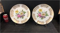 Pair of 11 inch Bayreuth plates
