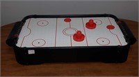 Mini air hockey table 23 in by 12in by 4in