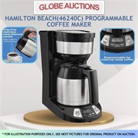 HAMILTON BEACH PROGRAMMABLE COFFEE MAKER(MSP:$100)