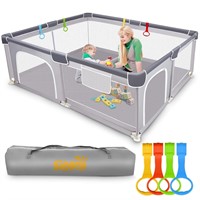 Baby Playpen 71”×59”, Extra Large Play Pen