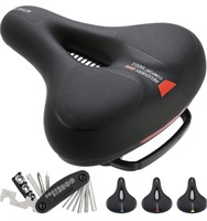 ACCOT, COMFORT FOAM BIKE SEAT, 8.66 X 10.24 IN