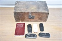 VINTAGE DOVETAIL BOX & ESTATE ITEMS ! -A-2