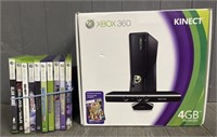 Xbox 360 Kinect w/ (11) Games